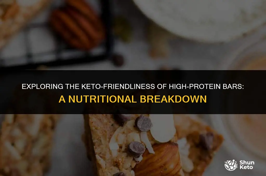 are think high protein bars keto friendly