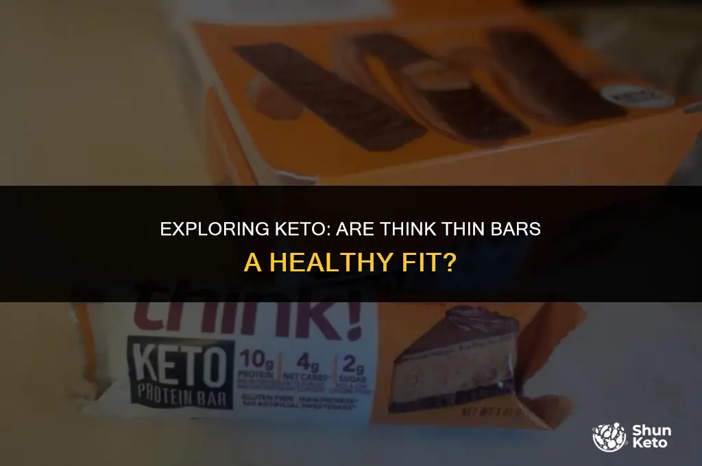 are think thin bars keto friendly