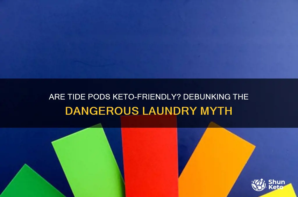 are tide pods keto