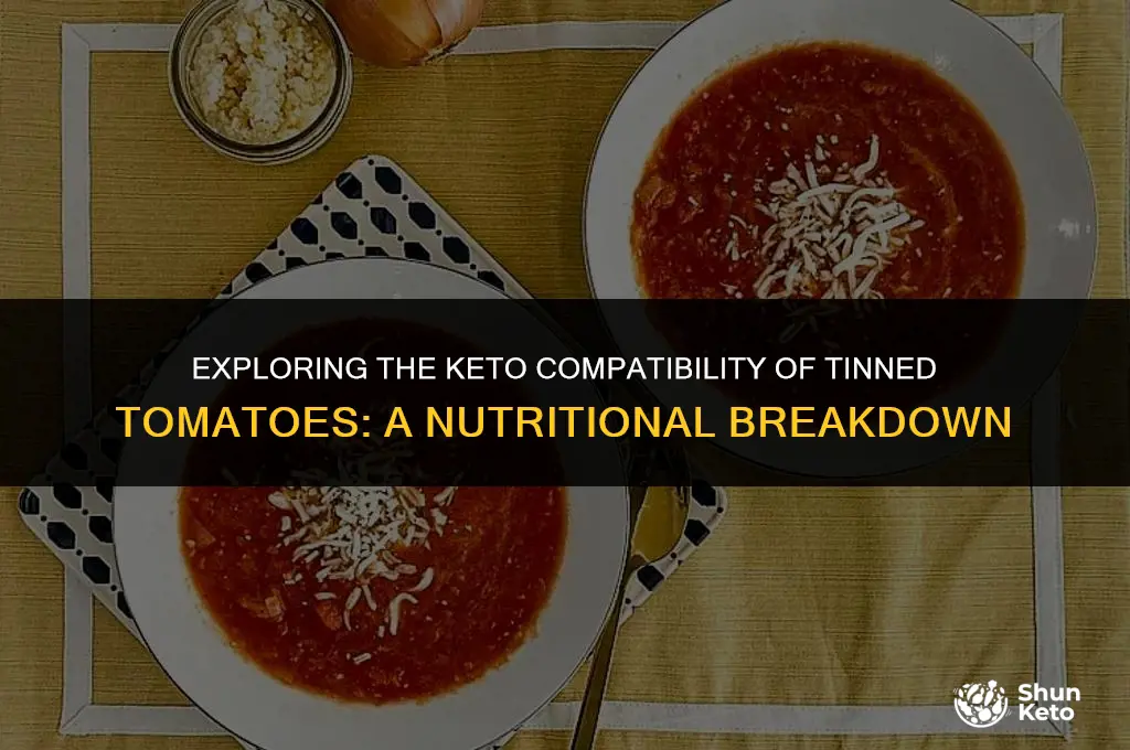 are tinned tomatoes keto friendly