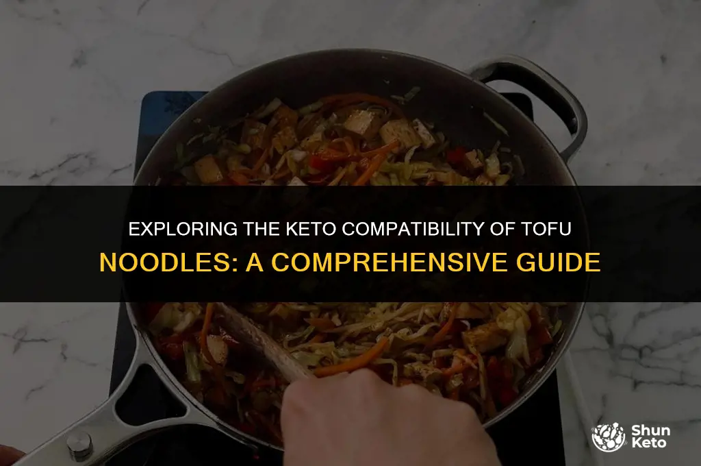 are tofu noodles keto friendly