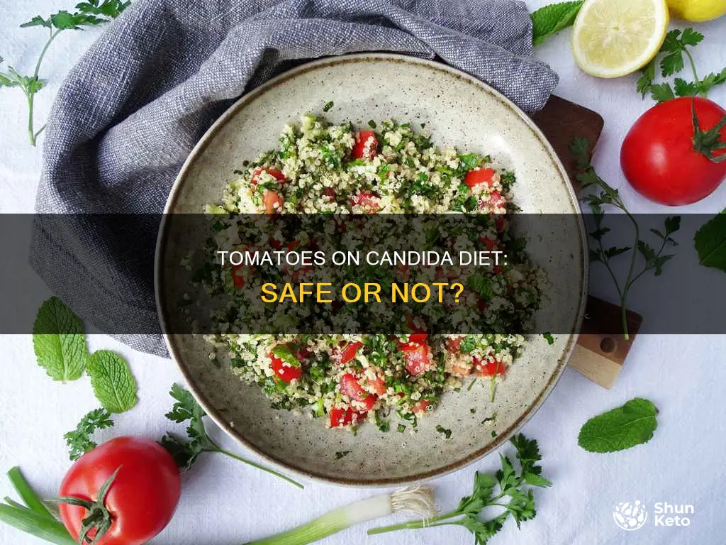 are tomatoes allowed on a candida diet