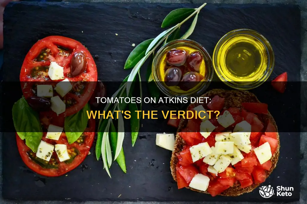 are tomatoes allowed on the atkins diet