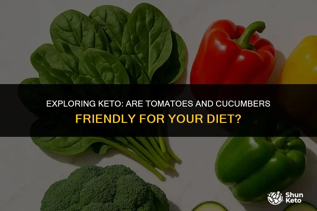 are tomatoes and cucumbers keto friendly