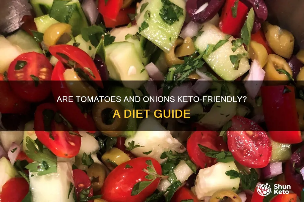 are tomatoes and onions keto diet