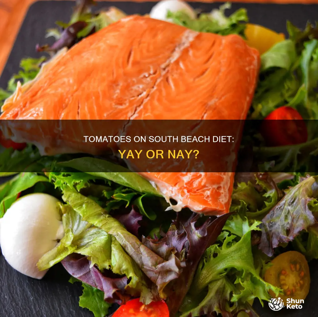 are tomatoes ok on south beach diet