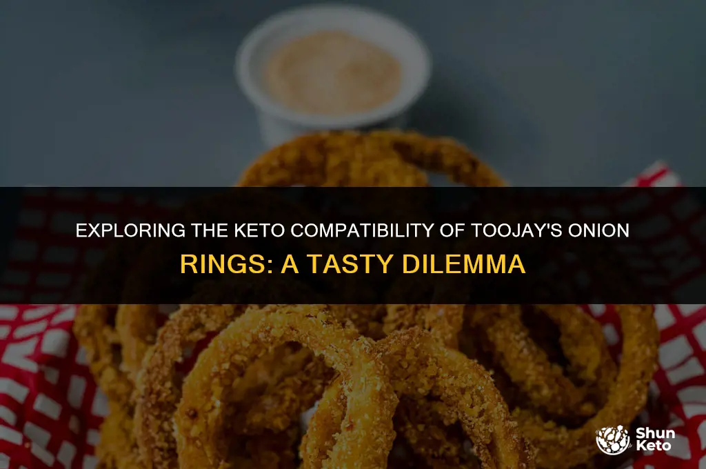 are toojays onion rings keto friendly