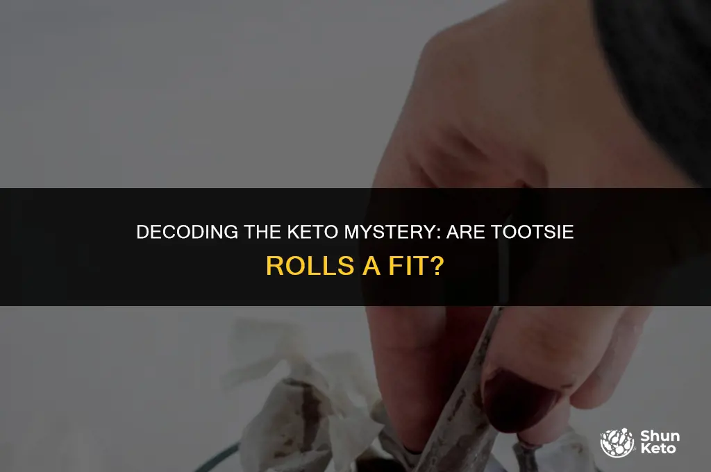 are tootsie rolls keto friendly