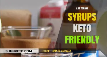 Sweetening the Keto Deal: Are Torani Syrups Keto Friendly?