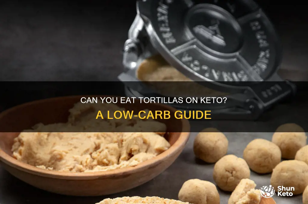 are tortillas allowed on the keto diet