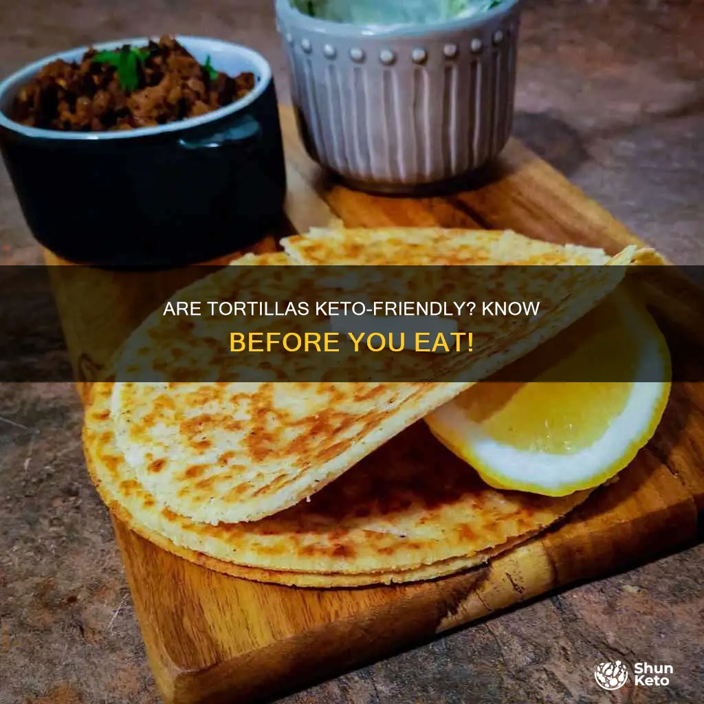 are tortillas keto approved