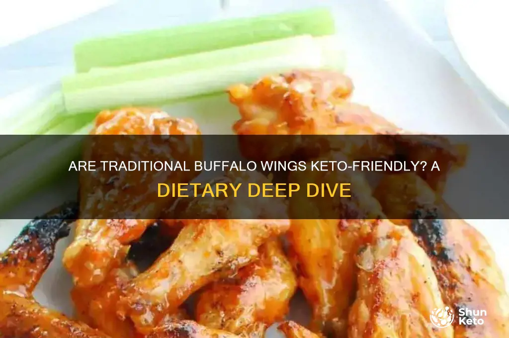 are traditional buffalo wings keto