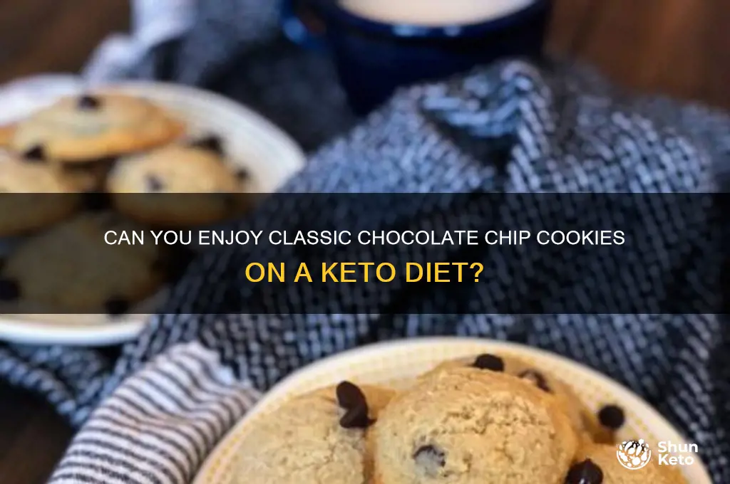 are traditional chocolate chip cookies on keto diet