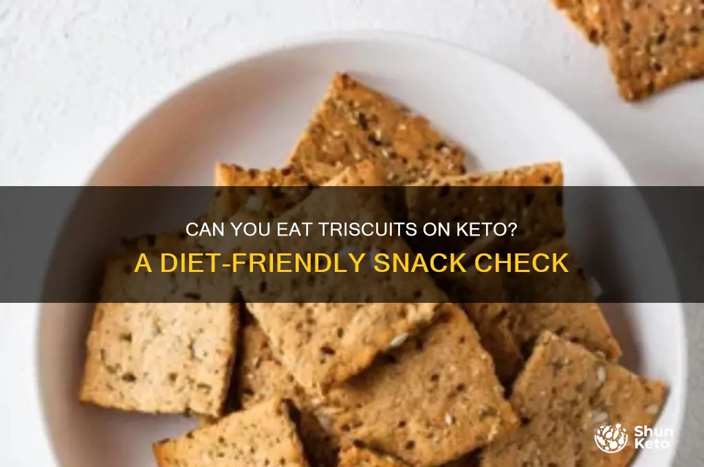 are triscuits allowed on keto diet