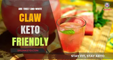Exploring the Keto Compatibility of Truly and White Claw Beverages