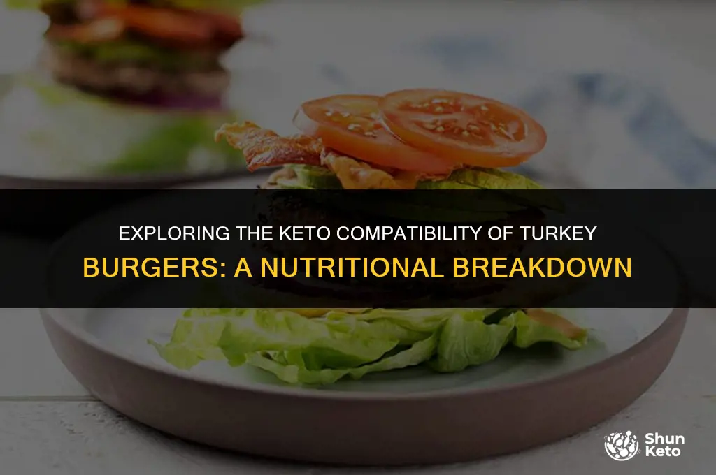are turkey burgers keto friendly