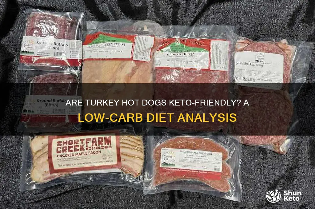 are turkey hot dogs keto