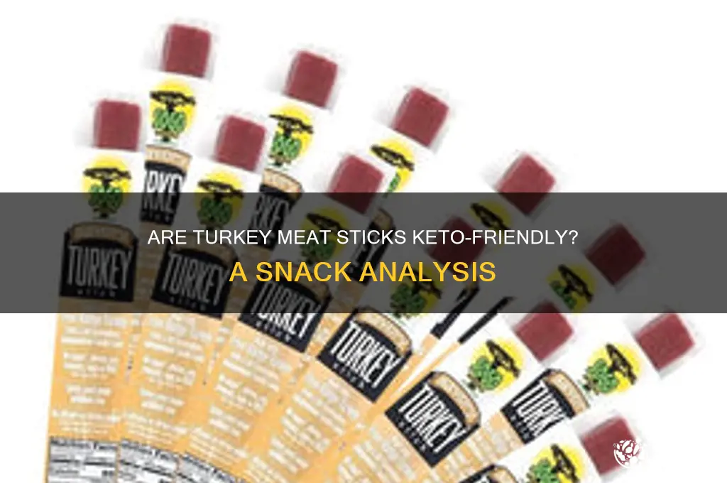are turkey meat sticks keto