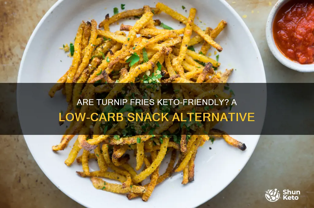are turnip fries keto