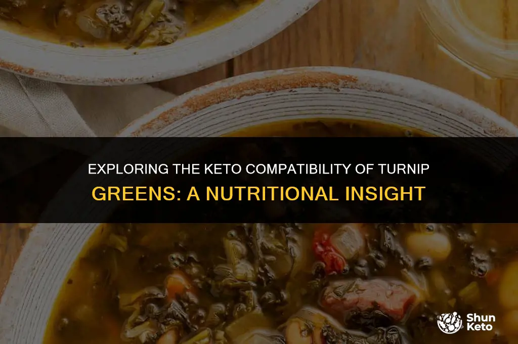 are turnip greens keto friendly