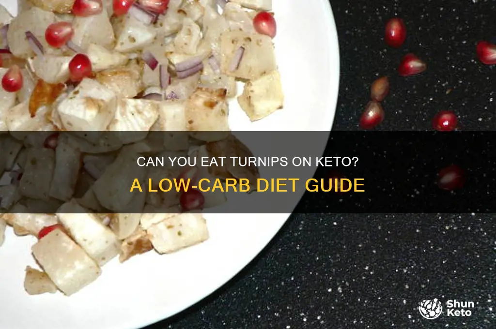 are turnips allowed on keto diet