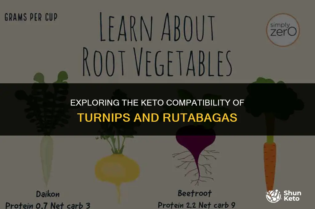 are turnips and rutabagas keto friendly