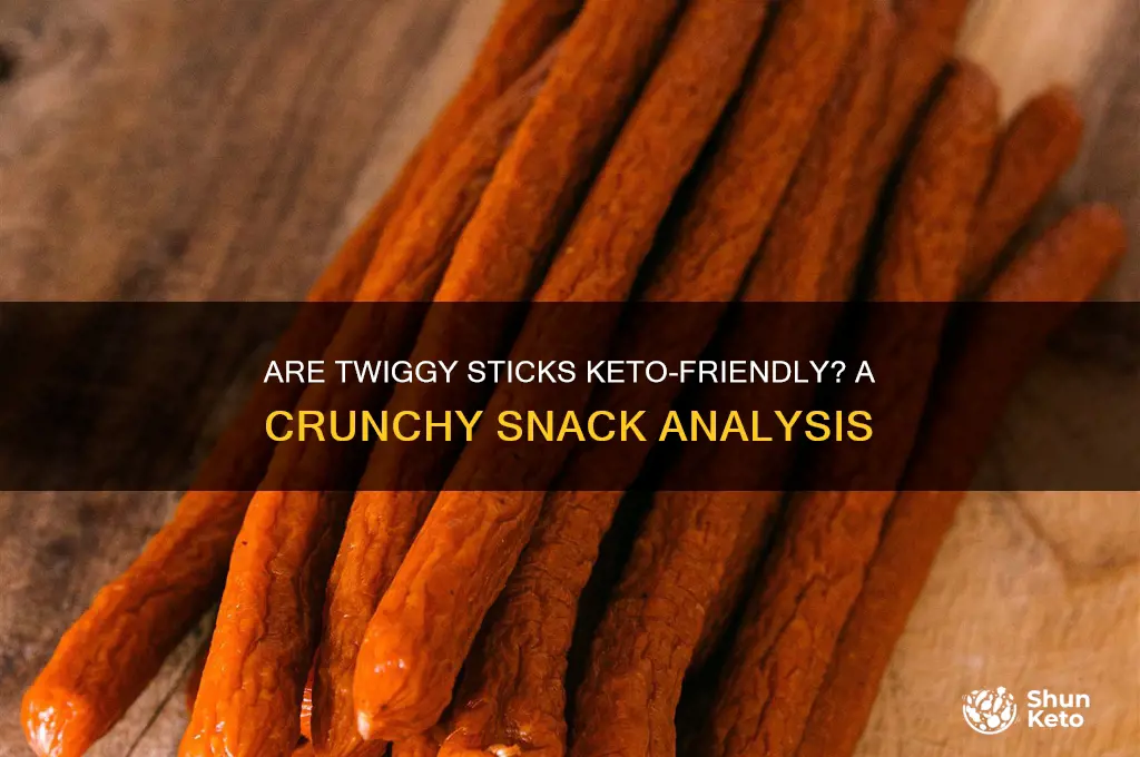 are twiggy sticks keto