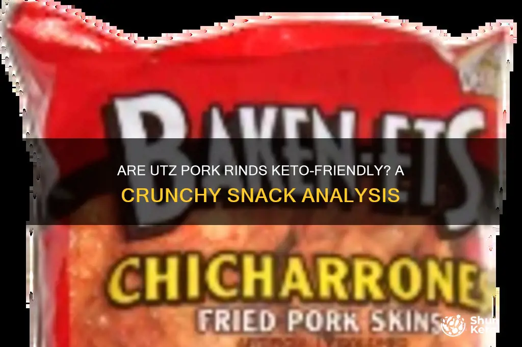 are utz pork rinds keto