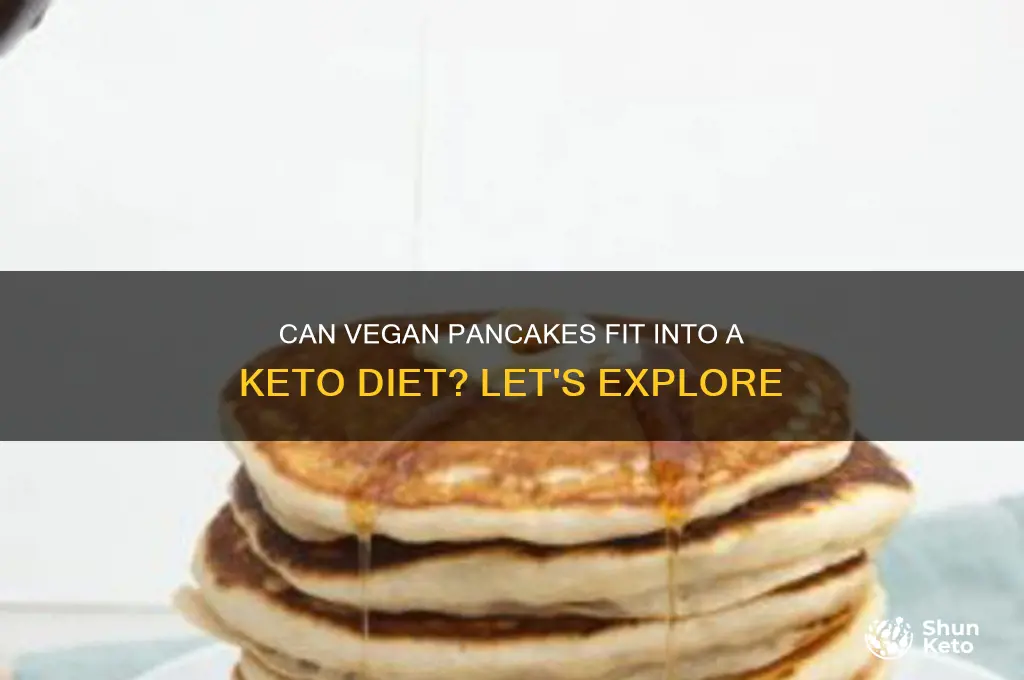 are vegan pancakes keto