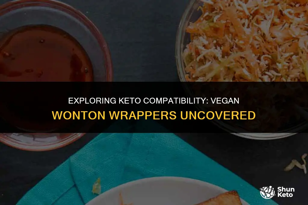 are vegan wonton wrappers keto friendly
