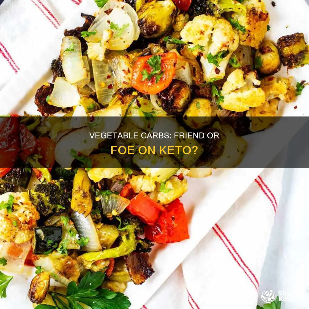 are vegetable carbs count on keto