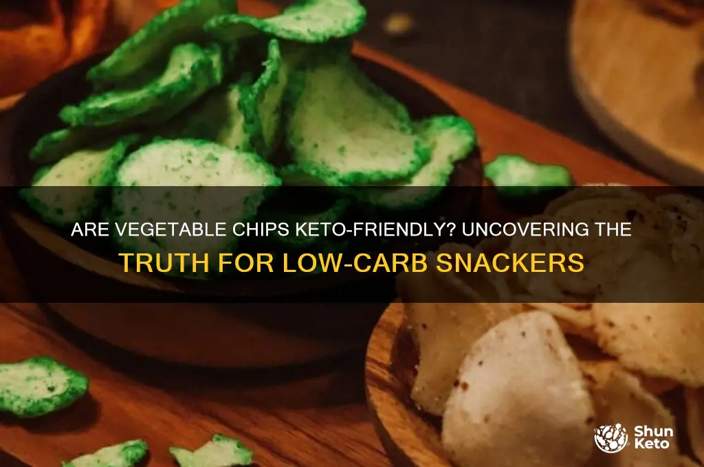 are vegetable chips keto