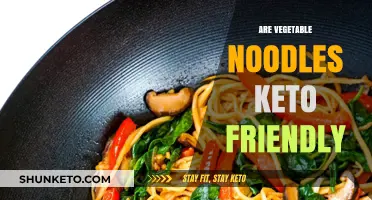Exploring the Keto-Friendly Potential of Vegetable Noodles