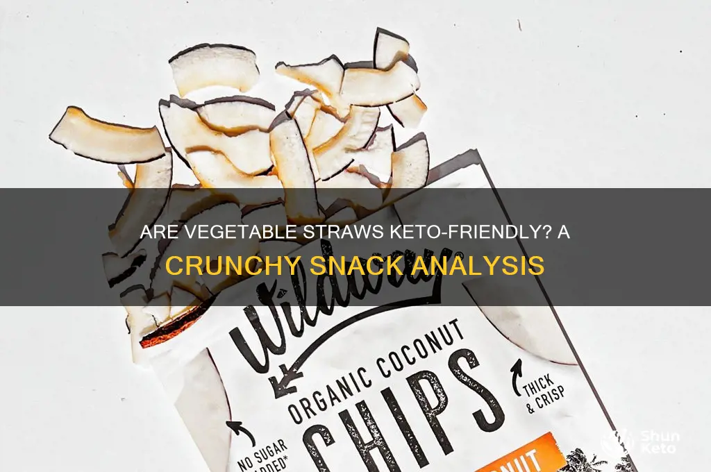 are vegetable straws keto