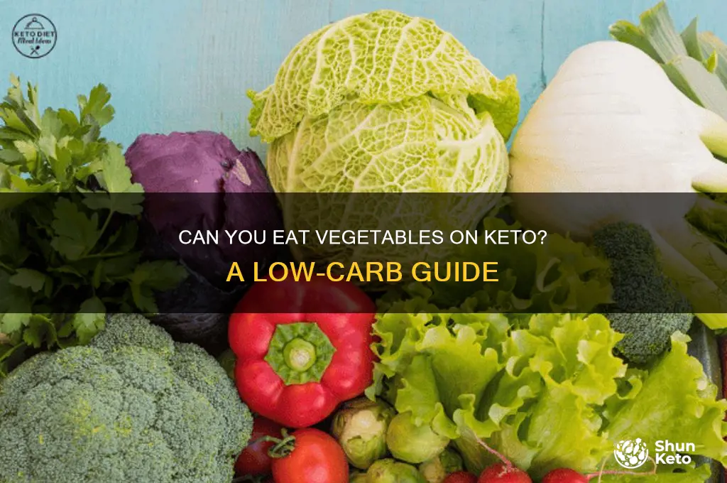 are vegetables ok for keto diet