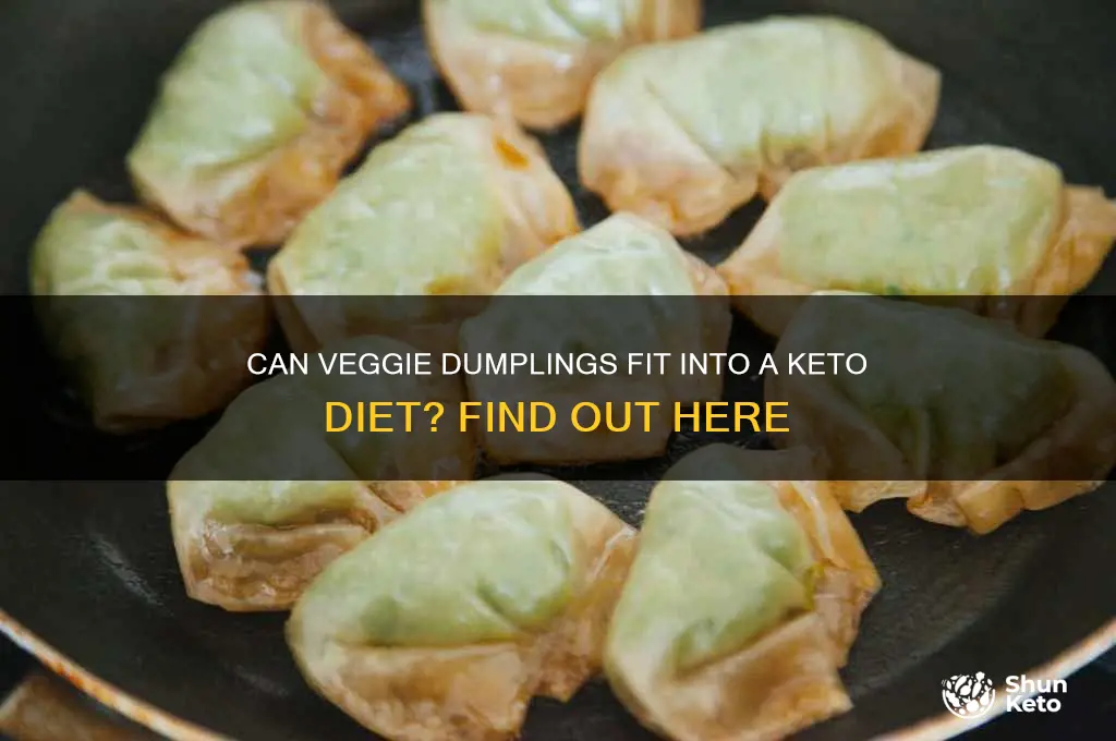 are veggie dumplings keto
