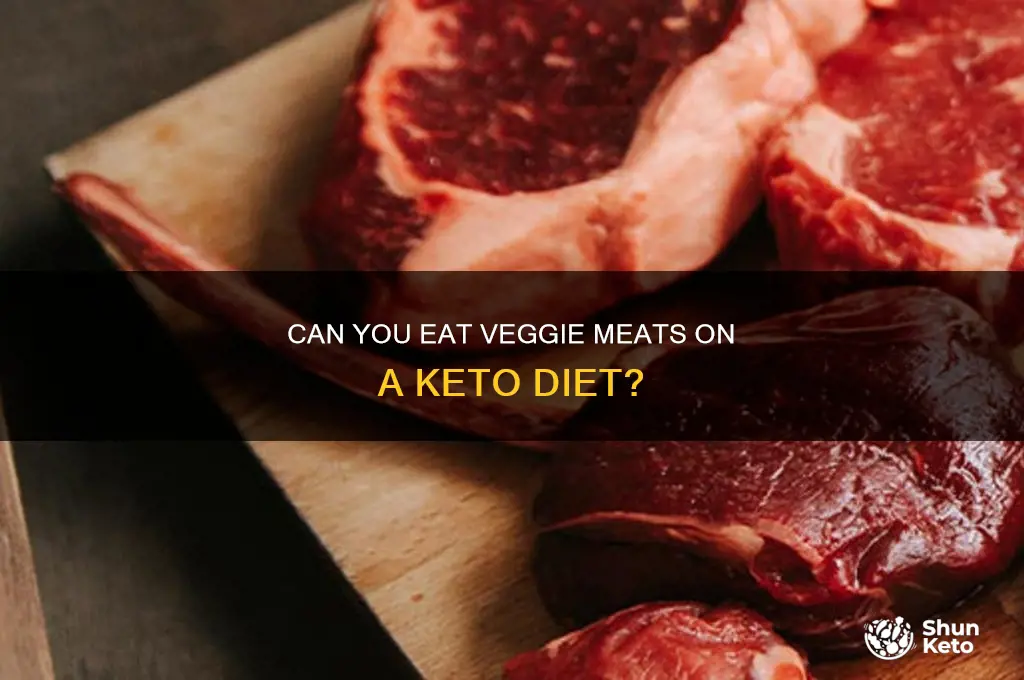 are veggie meats allowed on keto diet
