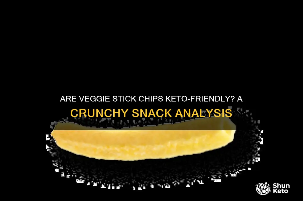 are veggie stick chips keto