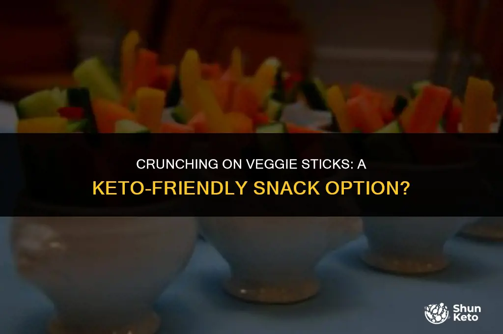 are veggie sticks keto friendly