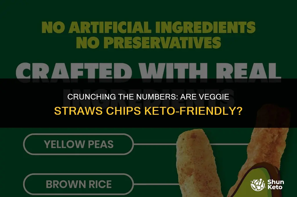 are veggie straws chips keto friendly