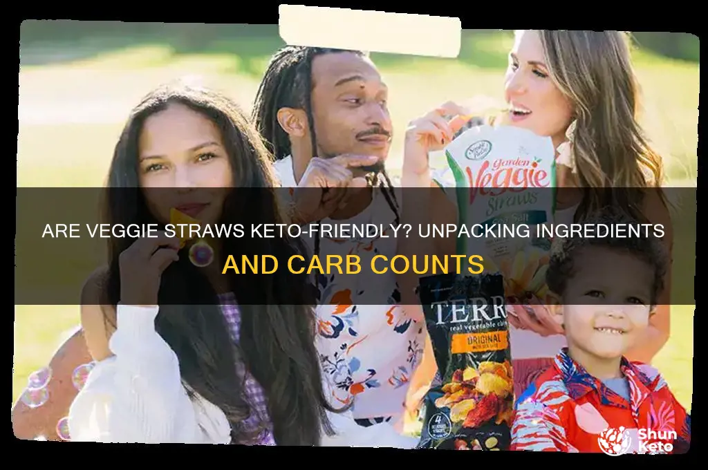 are veggie straws keto