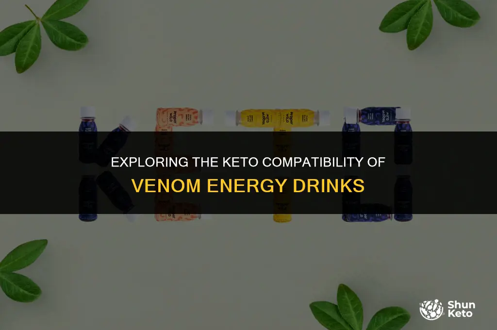 are venom energy drinks keto friendly