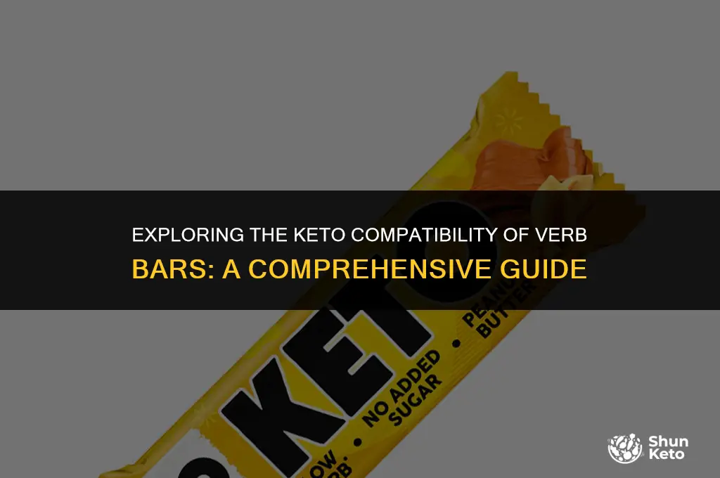 are verb bars keto friendly