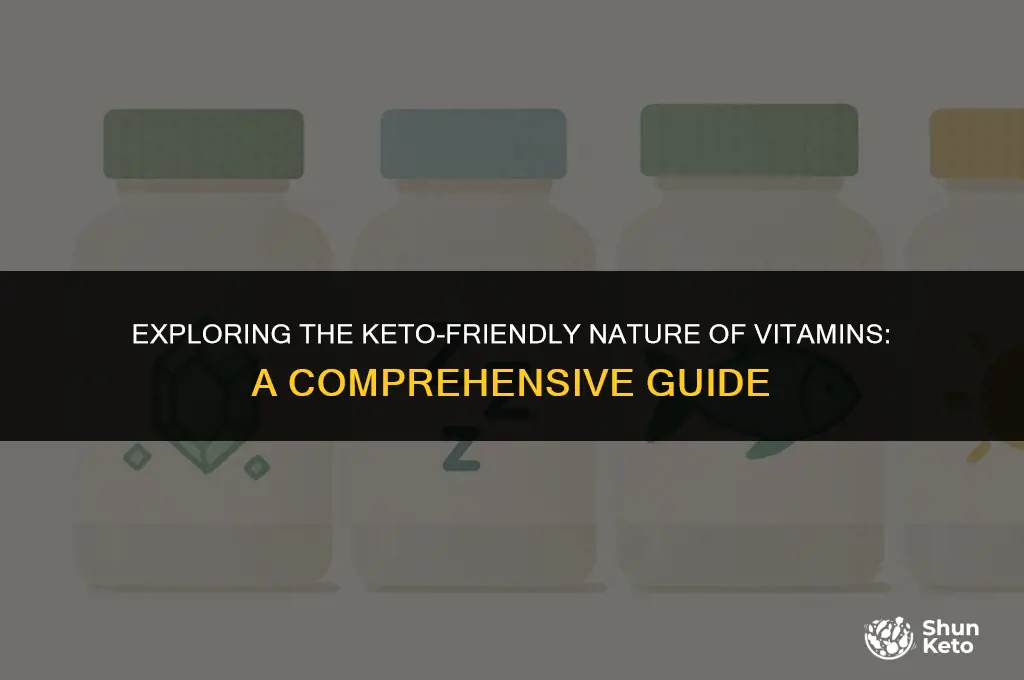 are vitamins keto friendly
