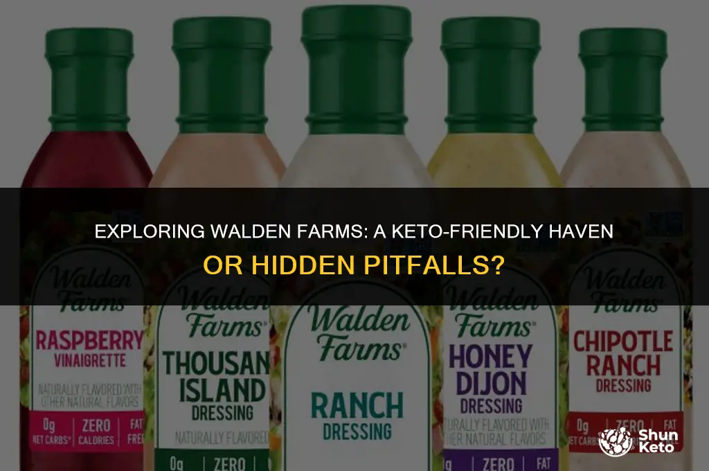 are walden farms products keto friendly