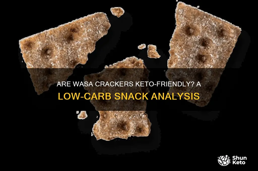 are wasa crackers keto