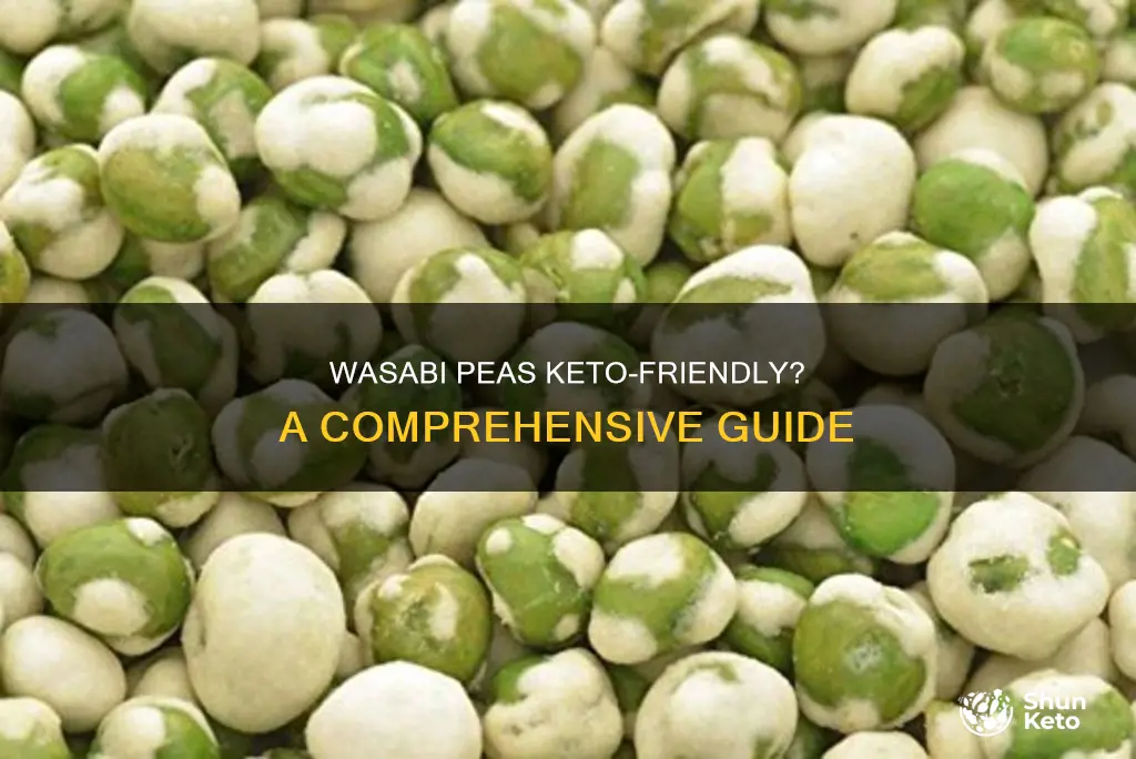 are wasabi peas allowed on keto