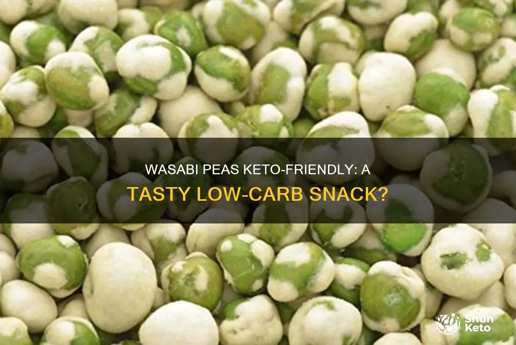 are wasabi peas keto approved