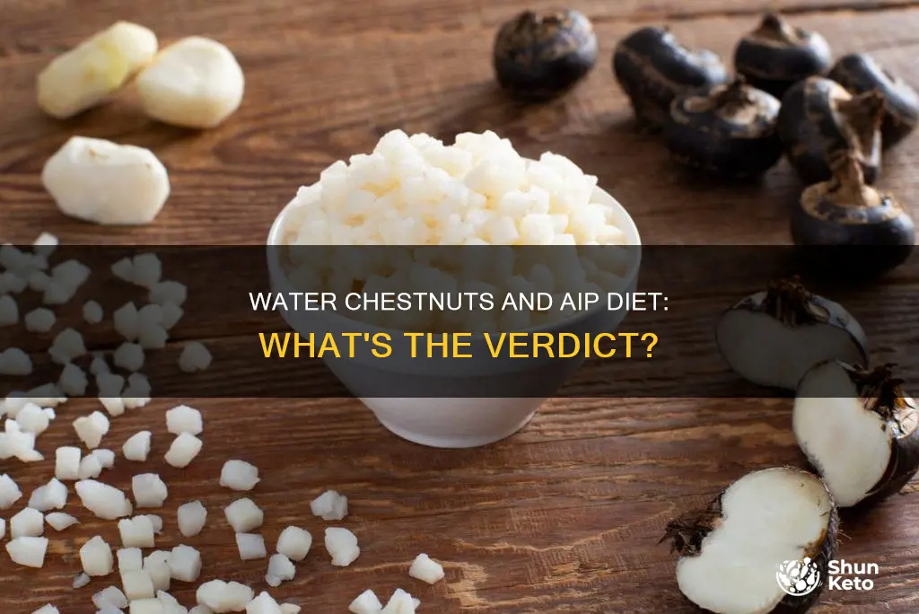 are water chestnuts allowed on aip diet