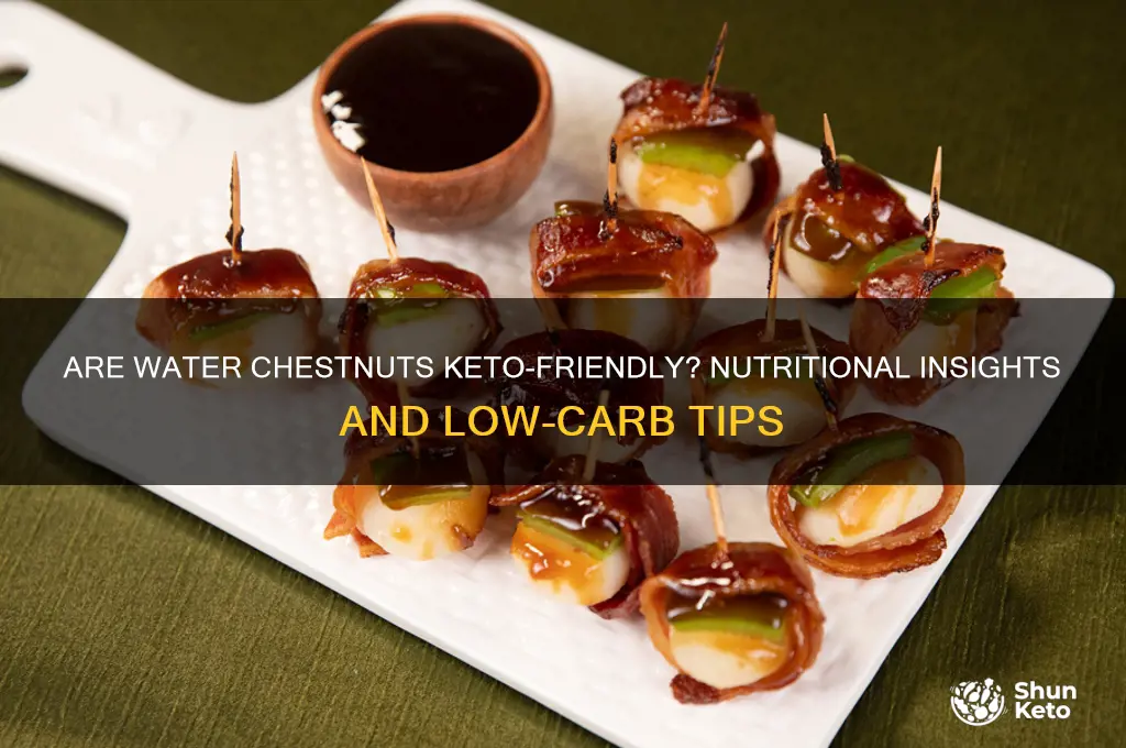 are water chestnuts keto
